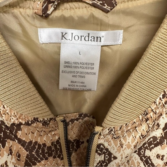 K. Jordan Lightweight Jacket - nwot - Picture 4 of 4